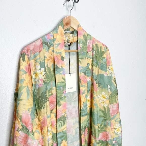 Spell & The Gypsy Havana Maxi Robe M/L NWT - Picture 6 of 8